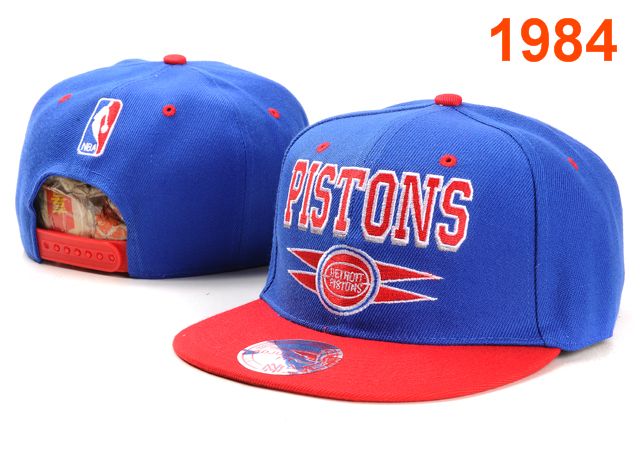 Detroit Pistons NBA Snapback Hat PT005